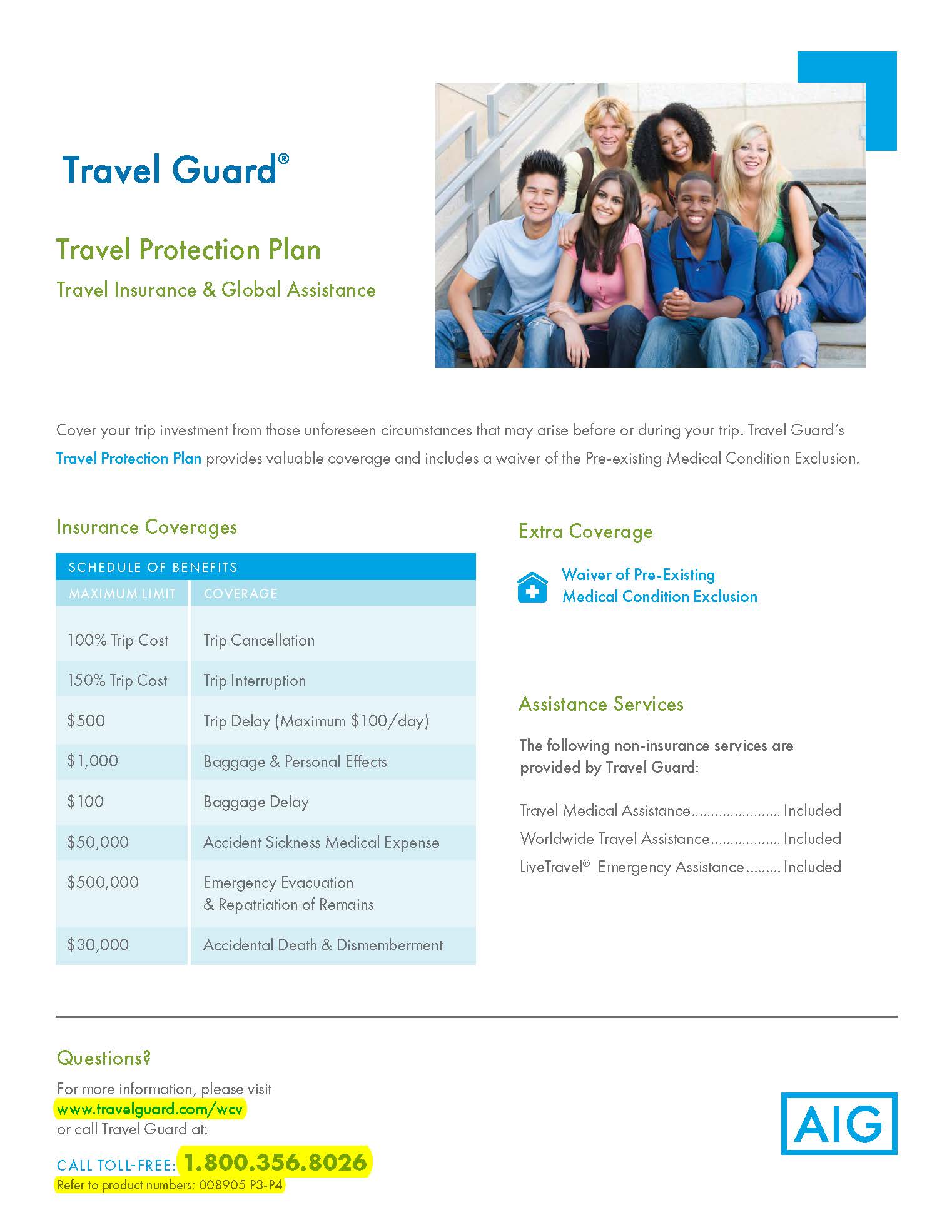 worldstrides trip insurance