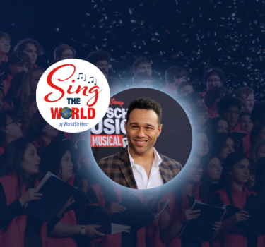 Mark Your Calendars: Corbin Bleu Announced for Sing The World 2024!